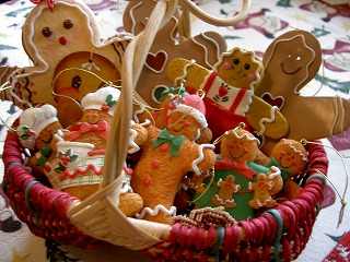 Gingerbreadのfree素材