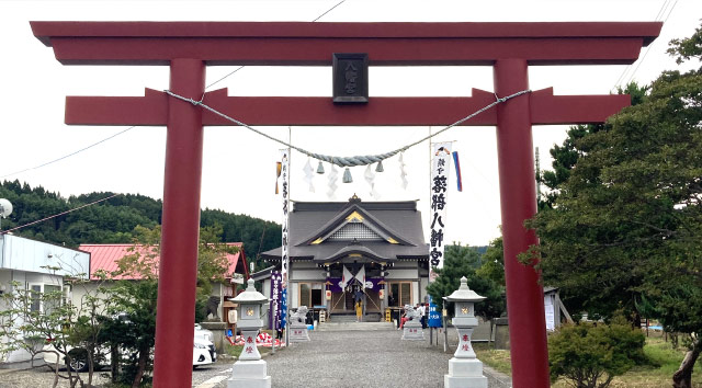 Precincts of Otoshibe Hachiman Shrine