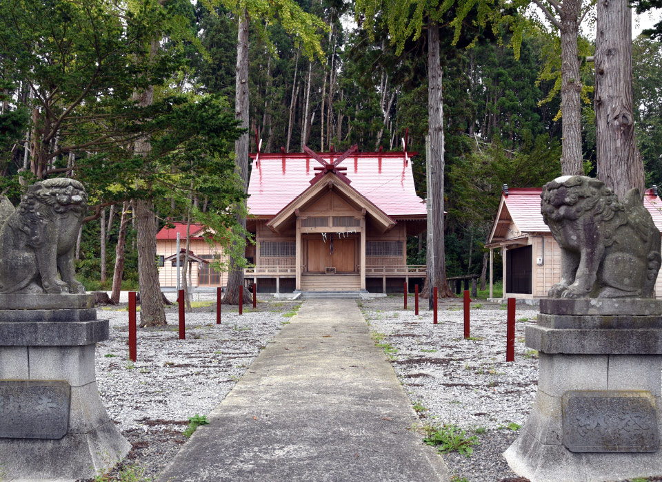 現在的山越諏訪神社