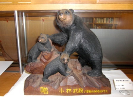 木彫り熊展示1