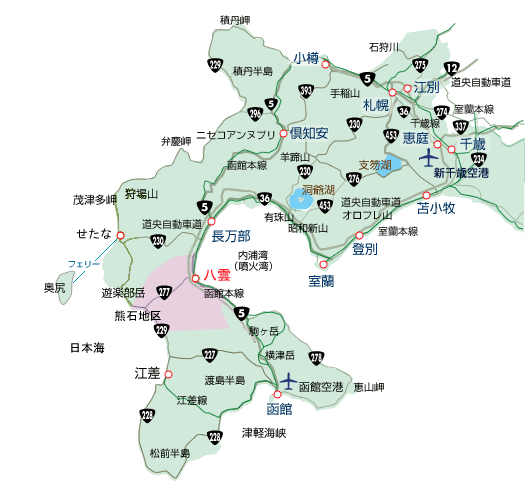 道南地図